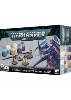 40k: Tyranids Termagants And Ripper Swarm + Paints